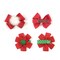 Wrapables Red and Bold Hair Clips (Set of 12)